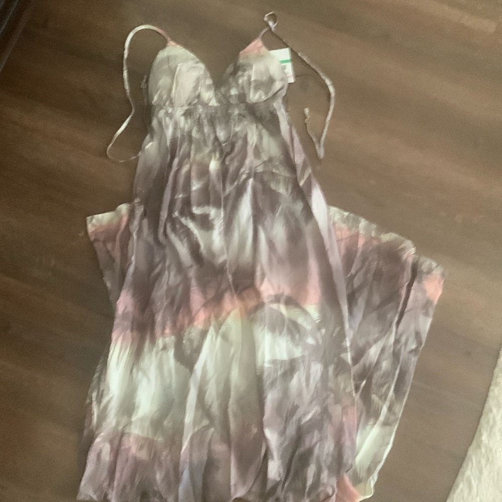O'Neill halter maxi dress. Size Large
